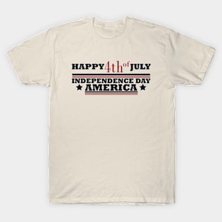 Happy 4th of july independence day T-Shirt